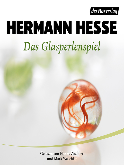 Title details for Das Glasperlenspiel by Hermann Hesse - Wait list